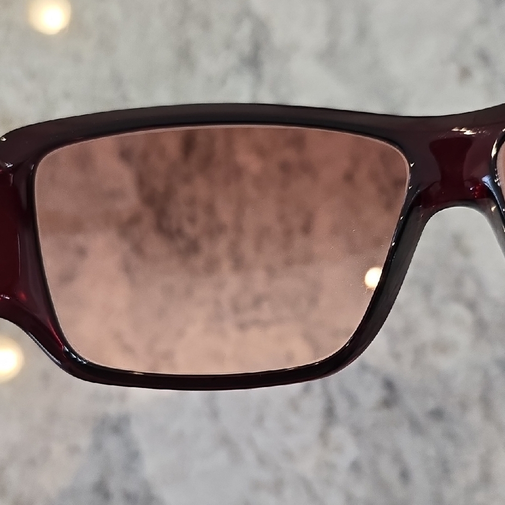 Dior Women's Sunglasses - Dark Brown with Pink Accents - Picture 8 of 15